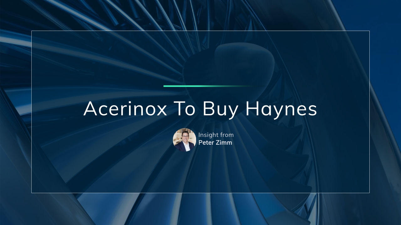 Acerinox To Buy Haynes