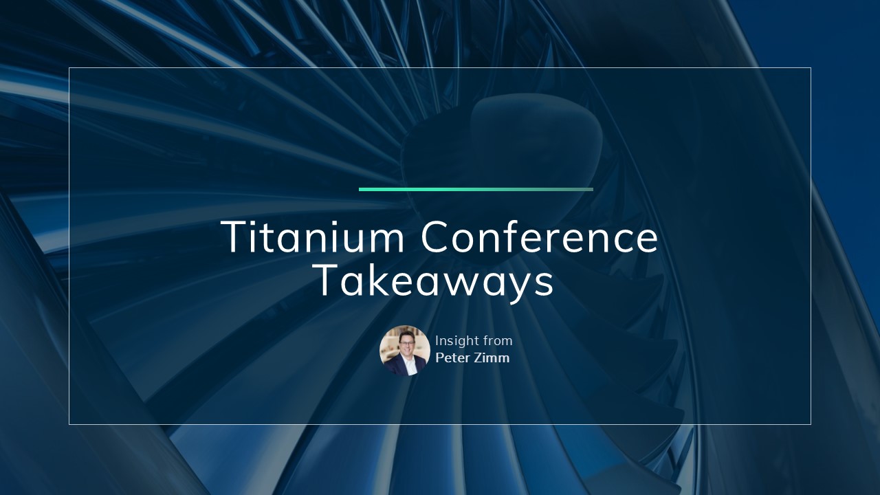 Titanium Conference Takeaways