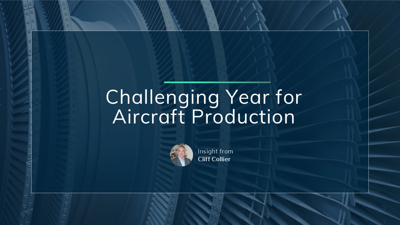 Challenging Year for Aircraft Production