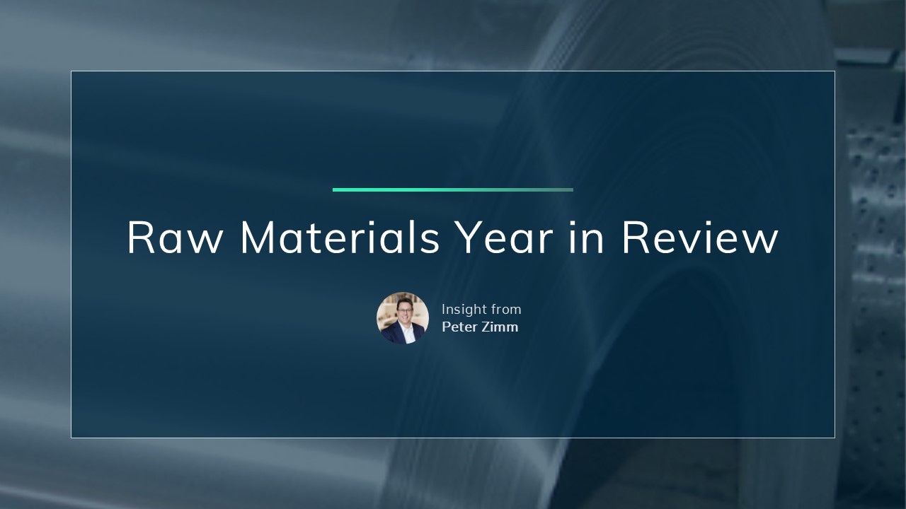 Raw Materials Year in Review