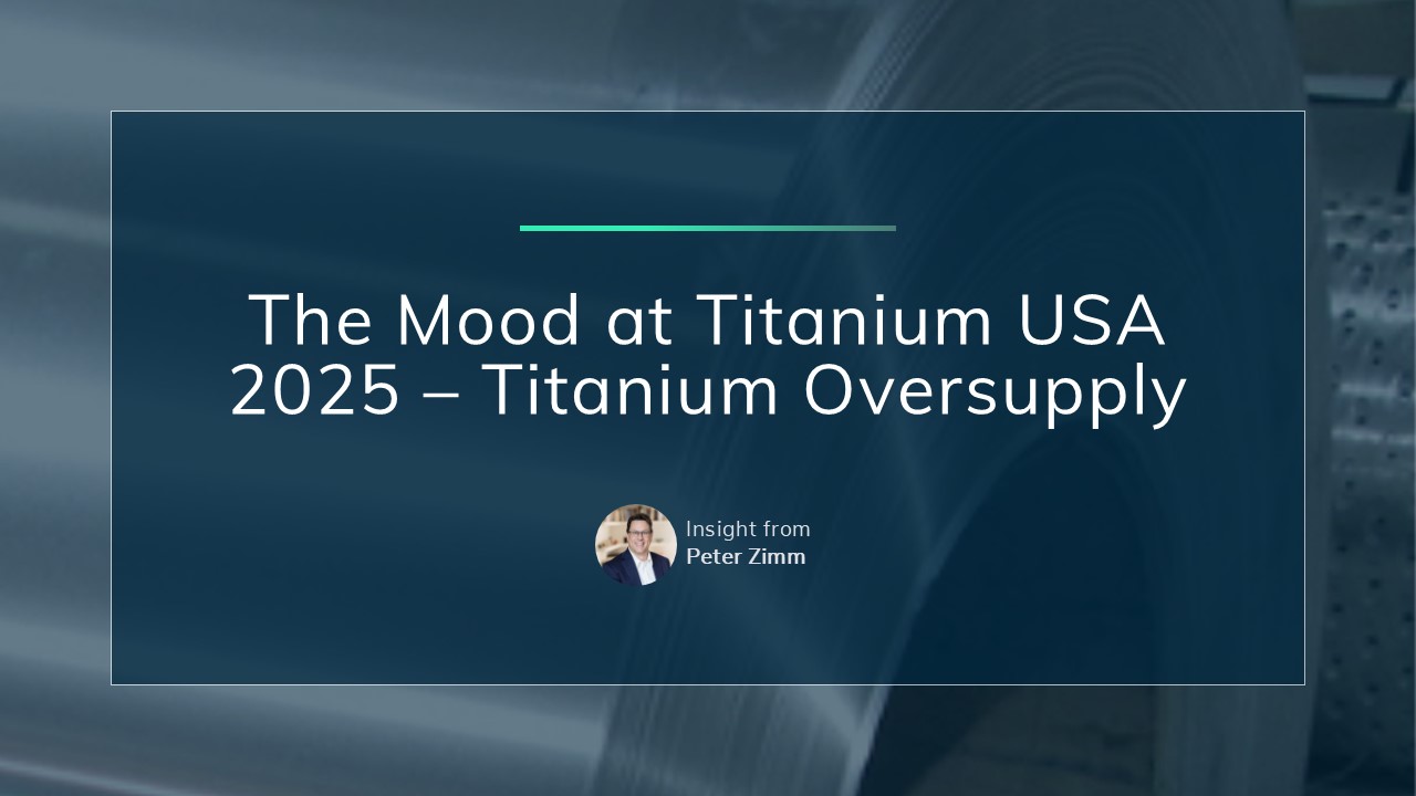 The Mood at Titanium USA 2025 – Titanium Oversupply